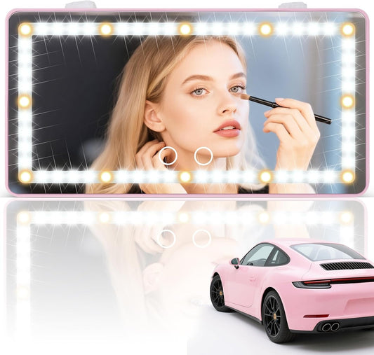 LED Visor Vanity Mirror - لمسة جمالية داخل سيارتك