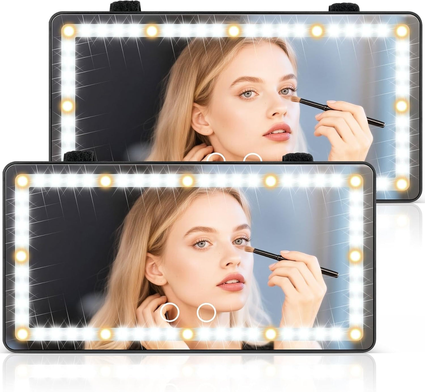 LED Visor Vanity Mirror - لمسة جمالية داخل سيارتك