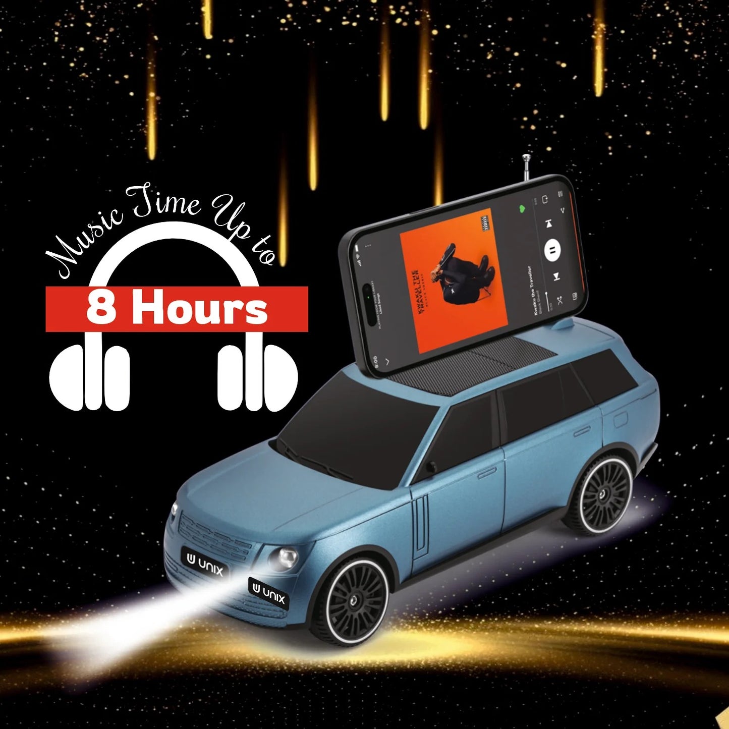 Discovery Wireless Bluetooth Speaker - مكبر صوت بلوتوث على شكل سيارة دفع رباعي